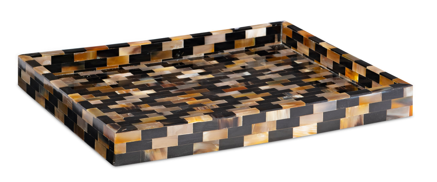 Maitland-Smith Aegis Tray Large in Black