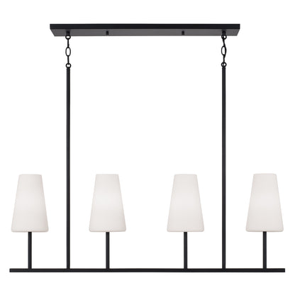 Capital Averitt Linear Chandelier - Matte Black