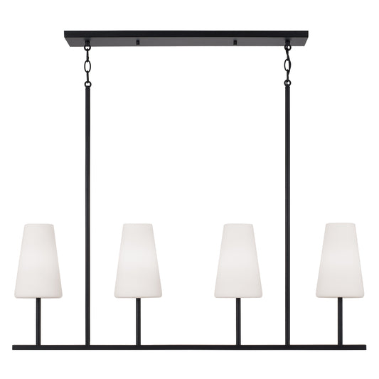 Capital Averitt Linear Chandelier - Matte Black