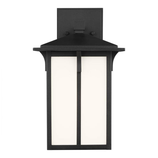 Generation Lighting Tomek Small One Light Outdoor Wall Lantern Black