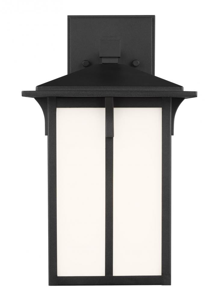 Generation Lighting Tomek Small One Light Outdoor Wall Lantern Black