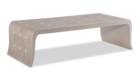 Maitland-Smith Capella Cocktail Table in Wood