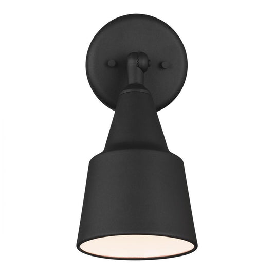 Generation Lighting One Light Adjustable Swivel Flood Light Black