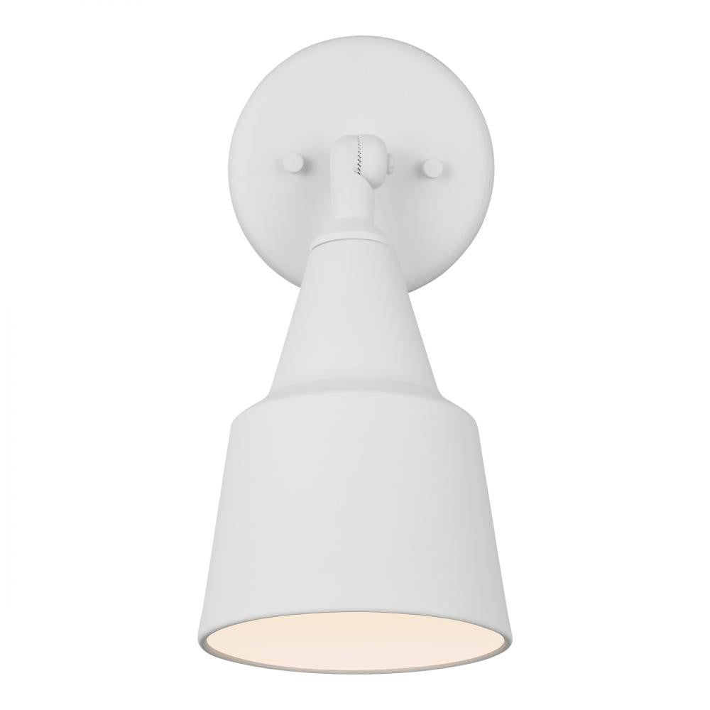 Generation Lighting One Light Adjustable Swivel Flood Light White