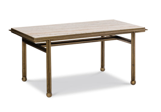 Maitland-Smith Axel Cocktail Table in Brass