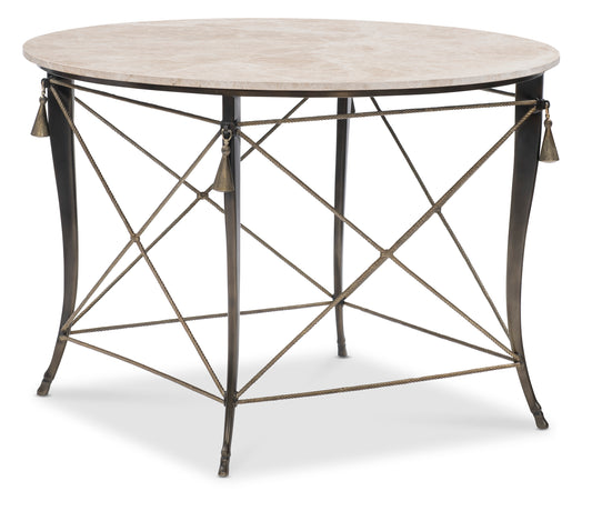 Maitland-Smith Belvedere Center Table in Brass