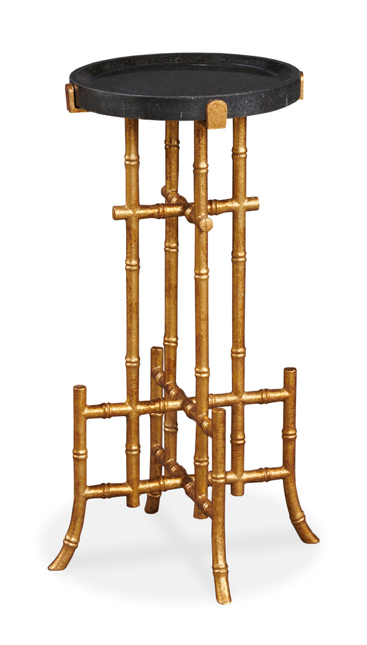 Maitland-Smith Calder Accent Table in Gold