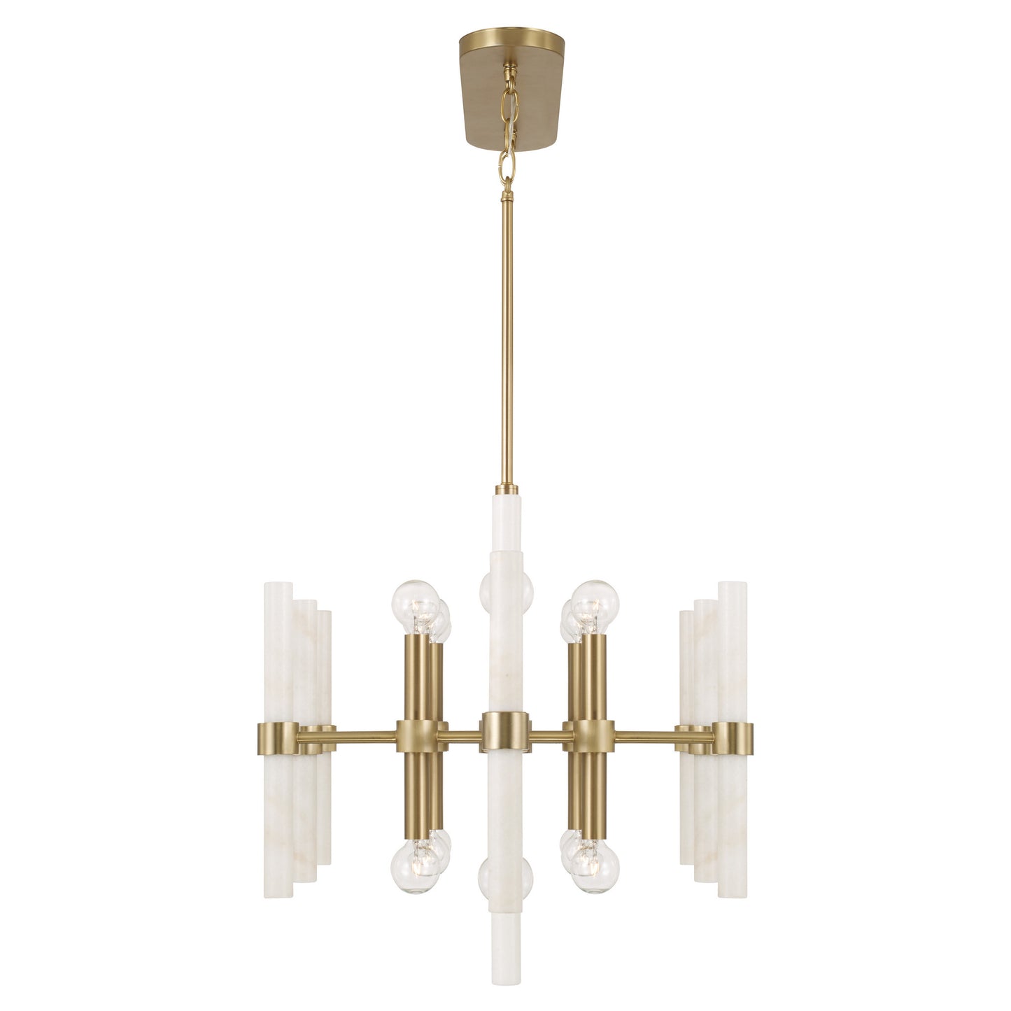 Capital Marlow Linear Chandelier in Matte Brass