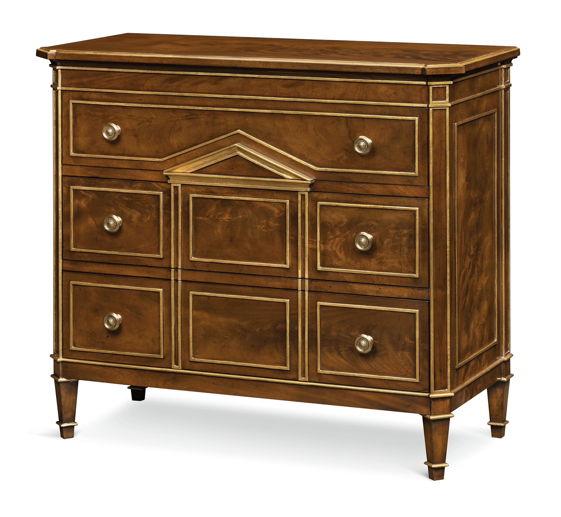 Maitland-Smith Fairmont Chest in Gold