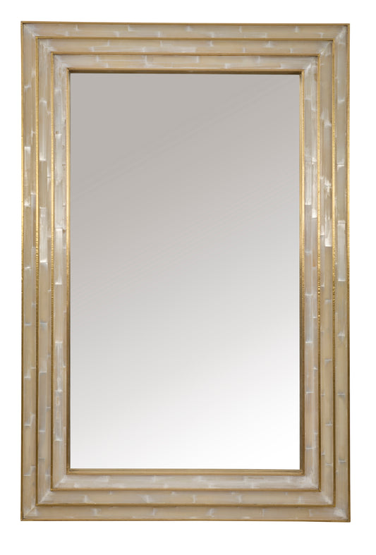 Maitland-Smith Selene Mirror in Brass