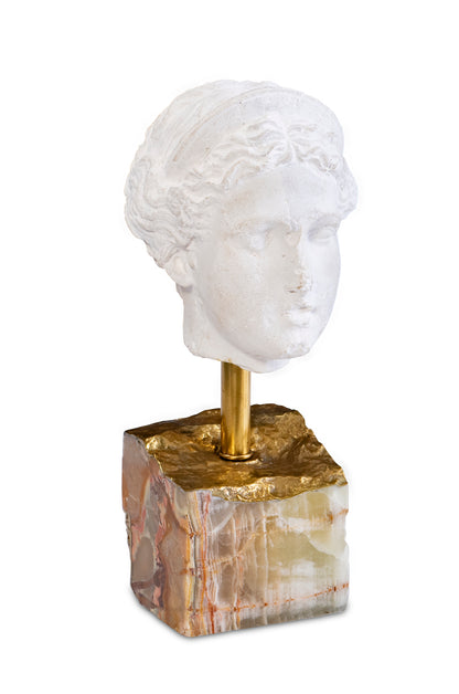 Maitland-Smith Athena Sculpture in Brass