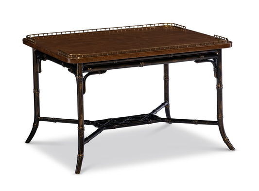 Maitland-Smith Shiro Cocktail Table in Brass