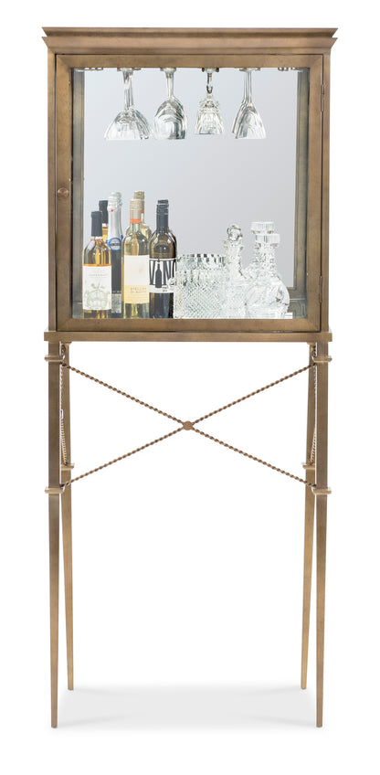 Hamilton Vitrine Bar Cabinet