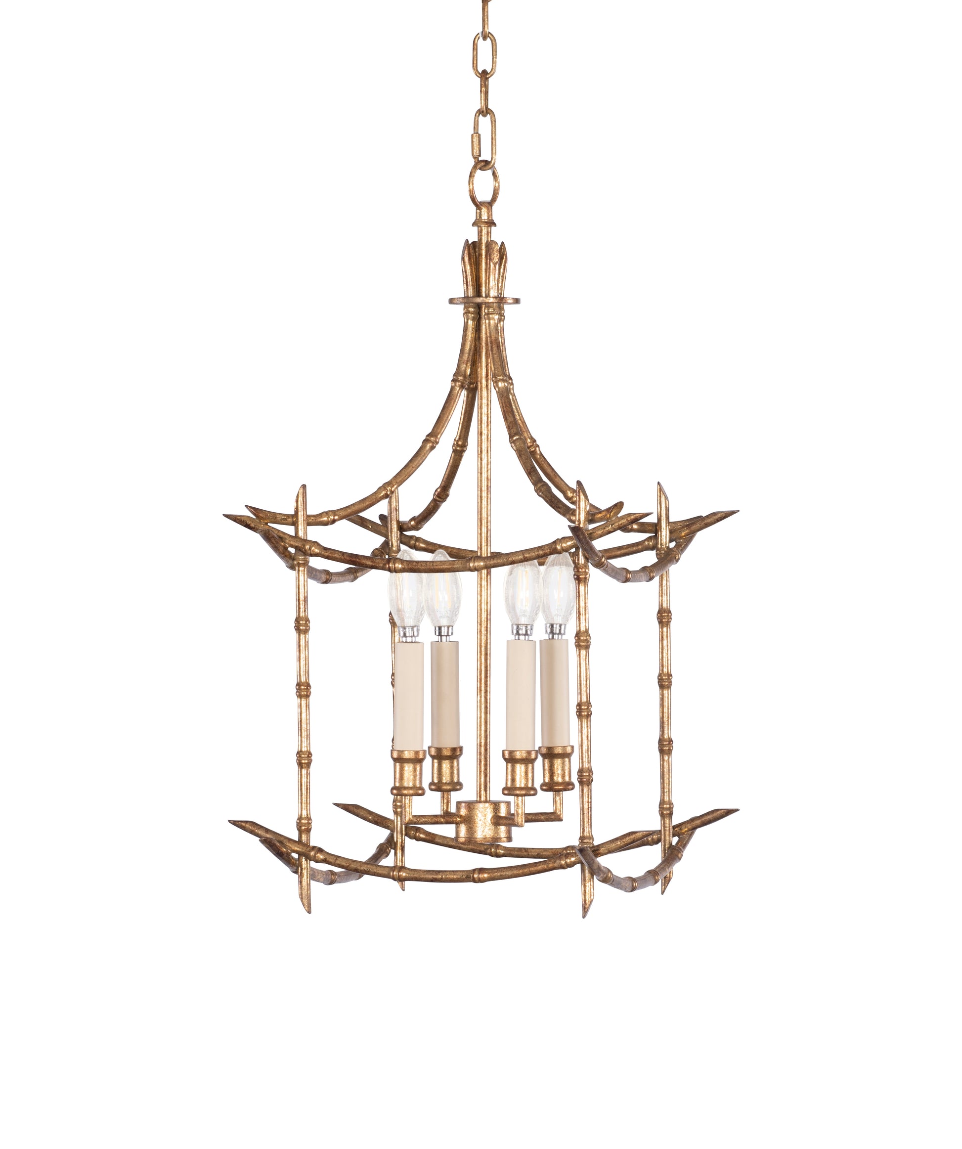 Maitland-Smith Otaru Lantern in Gold