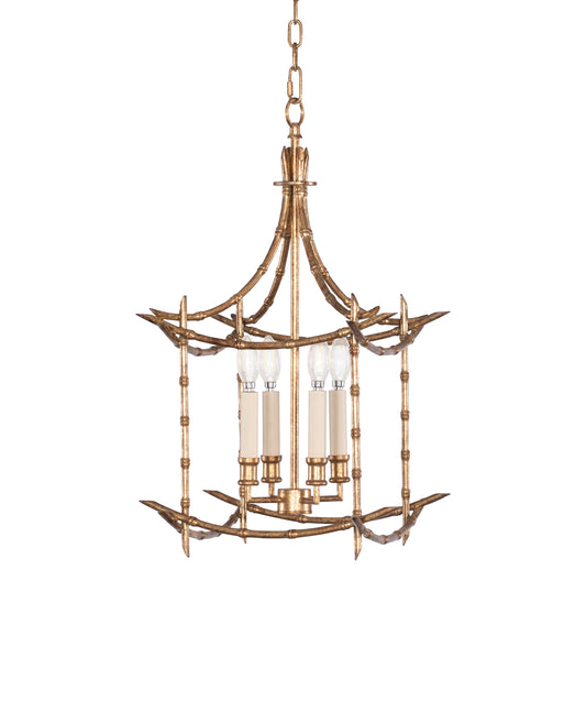 Maitland-Smith Otaru Lantern in Gold