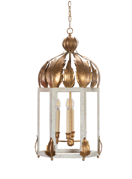 Maitland-Smith Venetian Lantern in Red