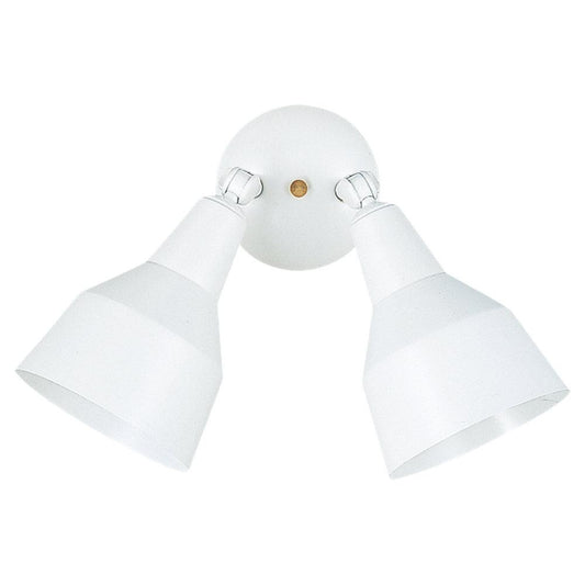 Generation Lighting Two Light Adjustable Swivel Flood Light White