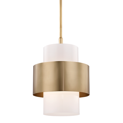 Hudson Valley Corinth Pendant Antique Brass
