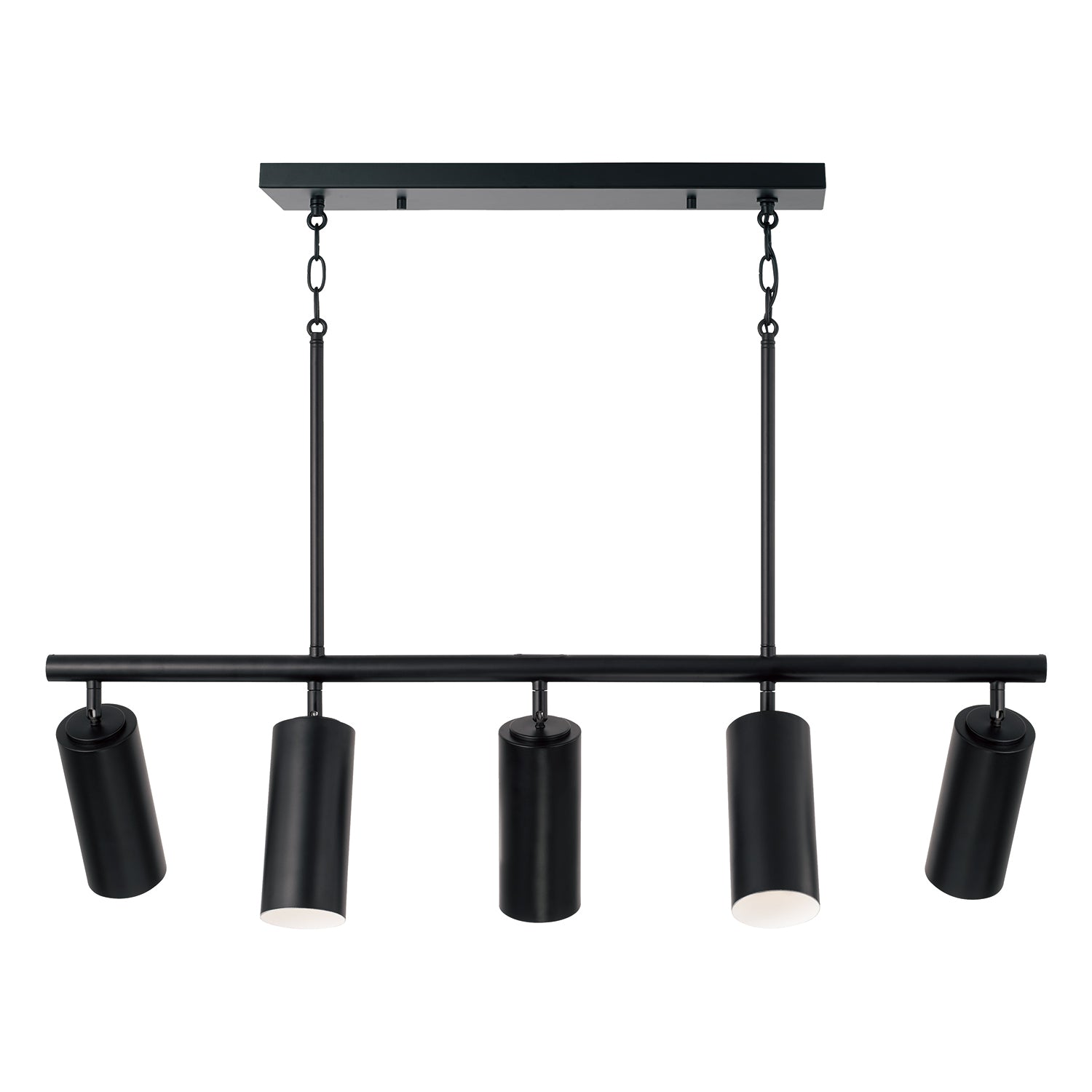 Capital Robbie Linear Chandelier - Matte Black