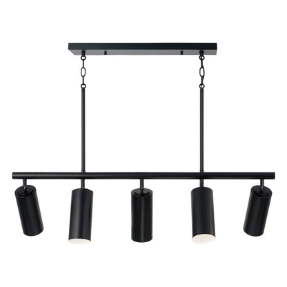 Capital Robbie Linear Chandelier - Matte Black