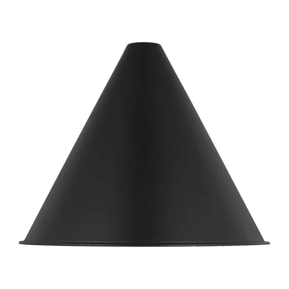 Generation Lighting Crittenden Large One Light Outdoor Wall Lantern Black