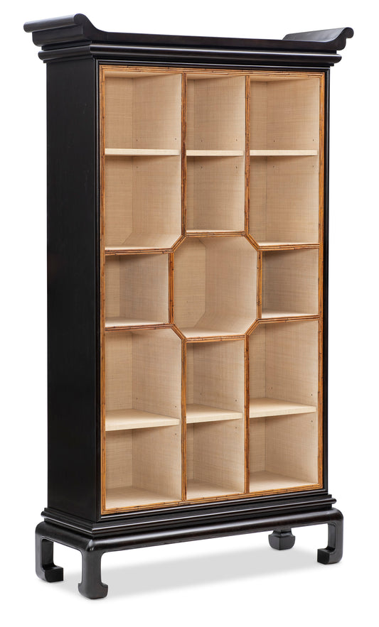 Maitland-Smith Imperial Bamboo Etagere in Wood