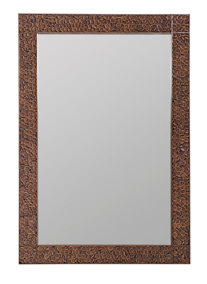 Maitland-Smith Hector Mirror in Brass