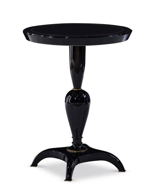Maitland-Smith Watkins Side Table in Brass
