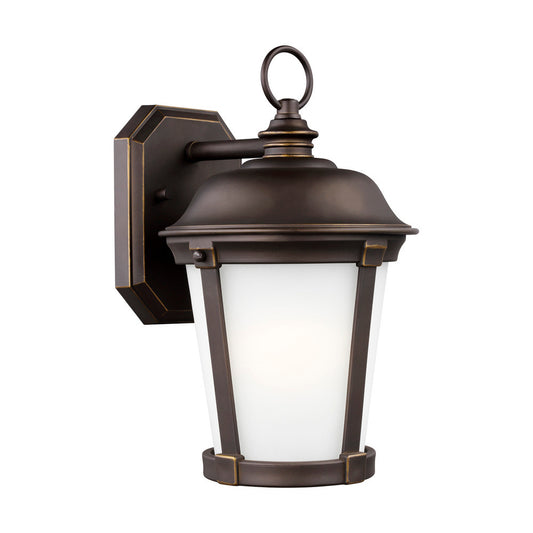 Generation Lighting Calder Medium One Light Outdoor Wall Lantern Antique Bronze