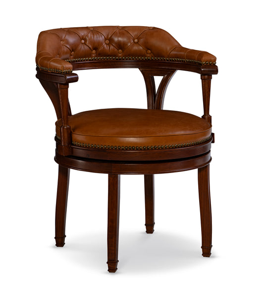 Maitland-Smith Aubrey Game Chair in Wood