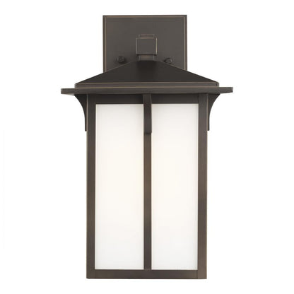 Generation Lighting Tomek Medium One Light Outdoor Wall Lantern Antique Bronze
