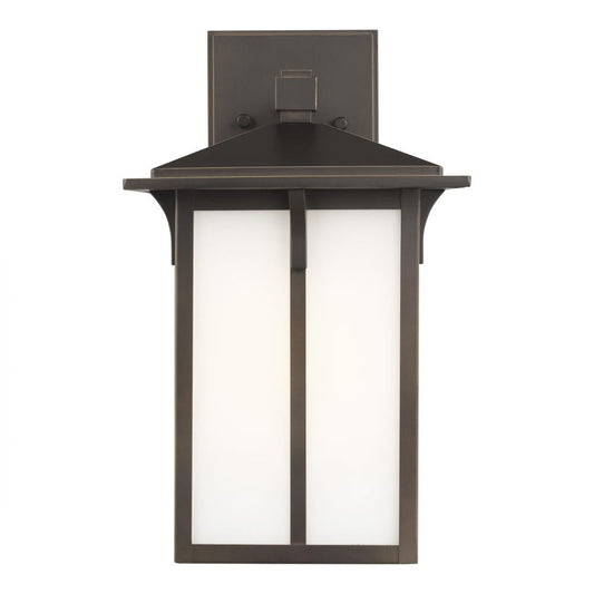 Generation Lighting Tomek Medium One Light Outdoor Wall Lantern Antique Bronze