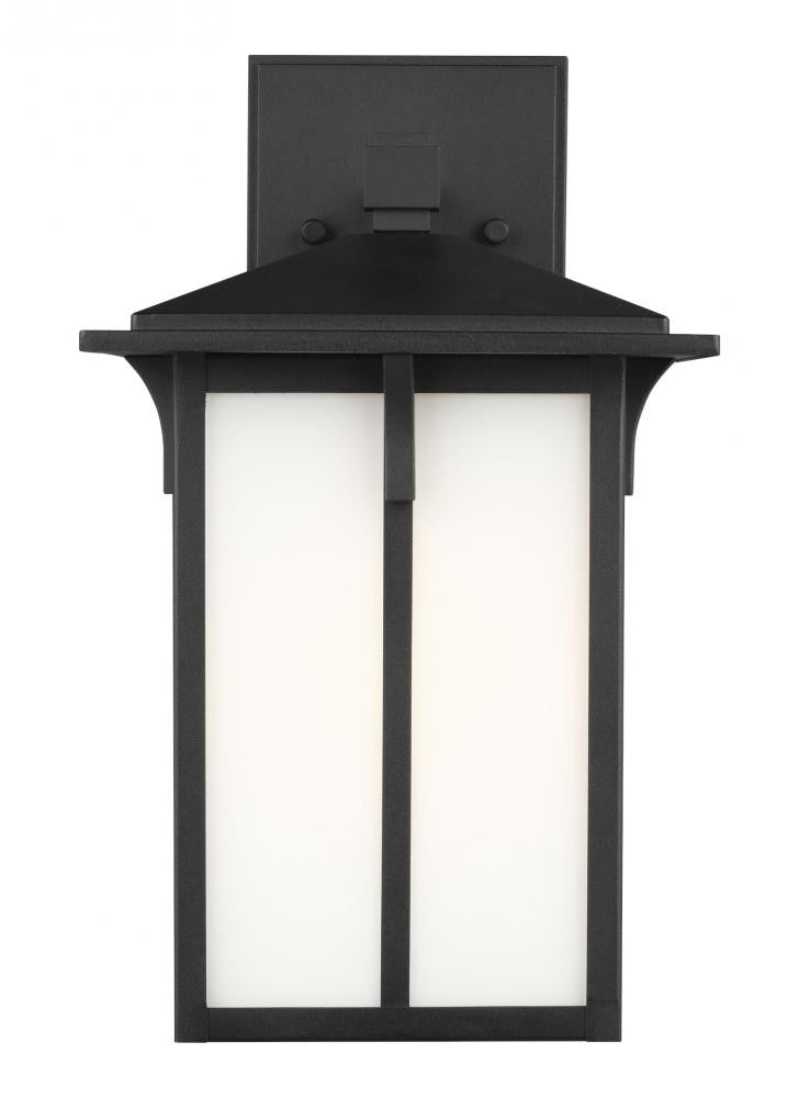 Generation Lighting Tomek Medium One Light Outdoor Wall Lantern Black