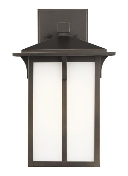 Generation Lighting Tomek Medium One Light Outdoor Wall Lantern Antique Bronze
