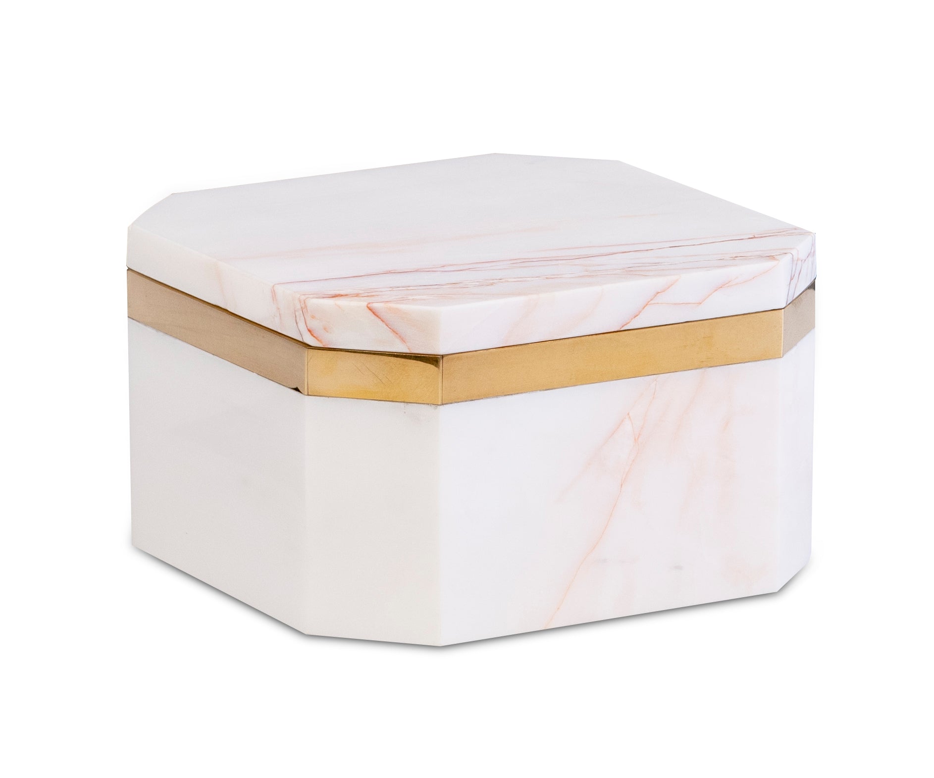 Maitland-Smith Andros Box Small in Brass