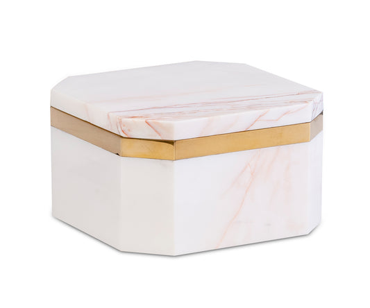 Maitland-Smith Andros Box Small in Brass