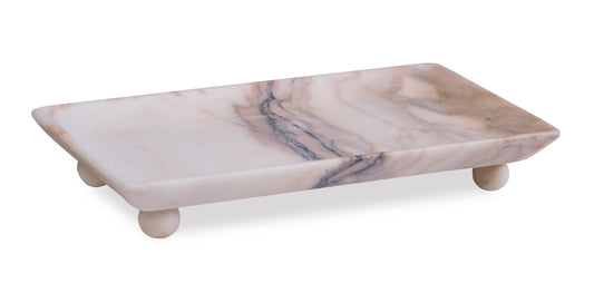 Maitland-Smith Calypso Tray Small in Gray
