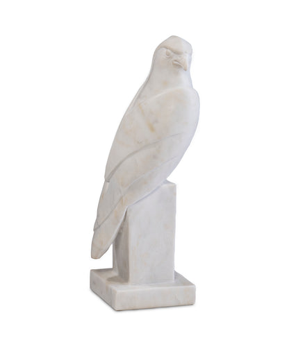 Maitland-Smith Maltese Falcon Statue in White