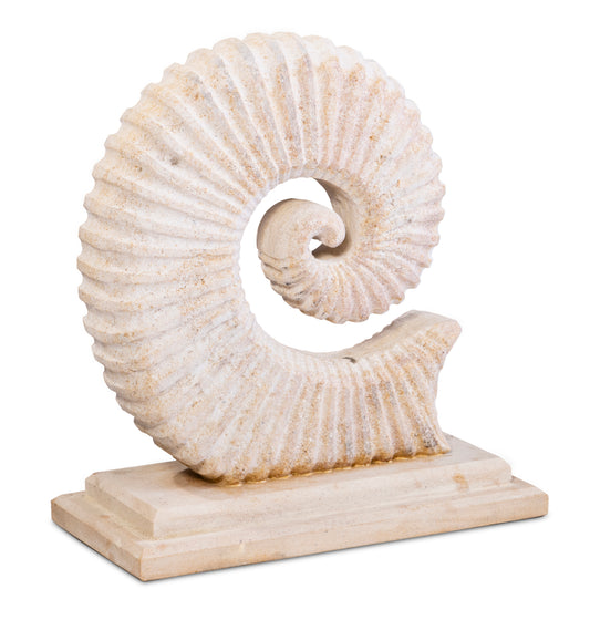 Maitland-Smith Artemis Shell Sculpture Large in White