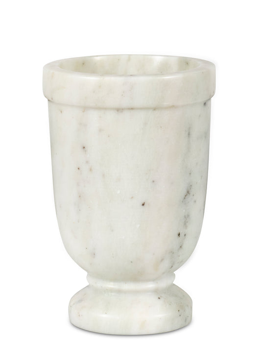 Maitland-Smith Ambaji Vase in White