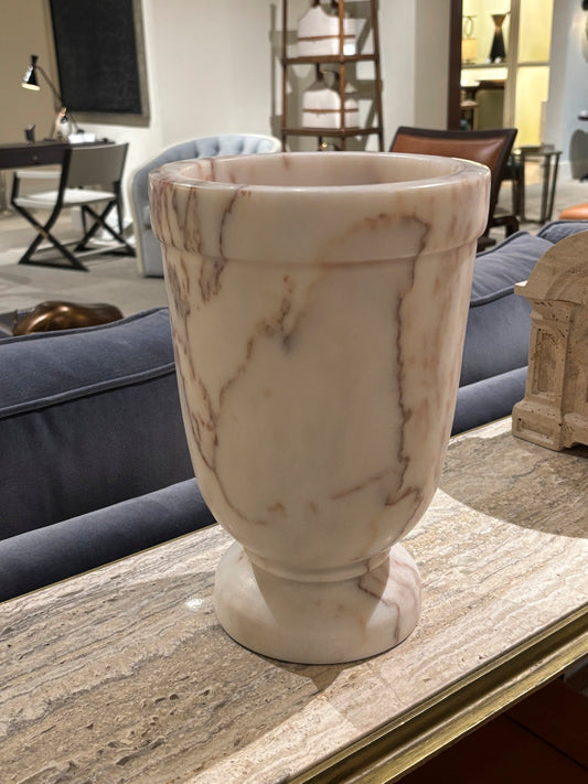 Maitland-Smith Michaelangelo Vase in White