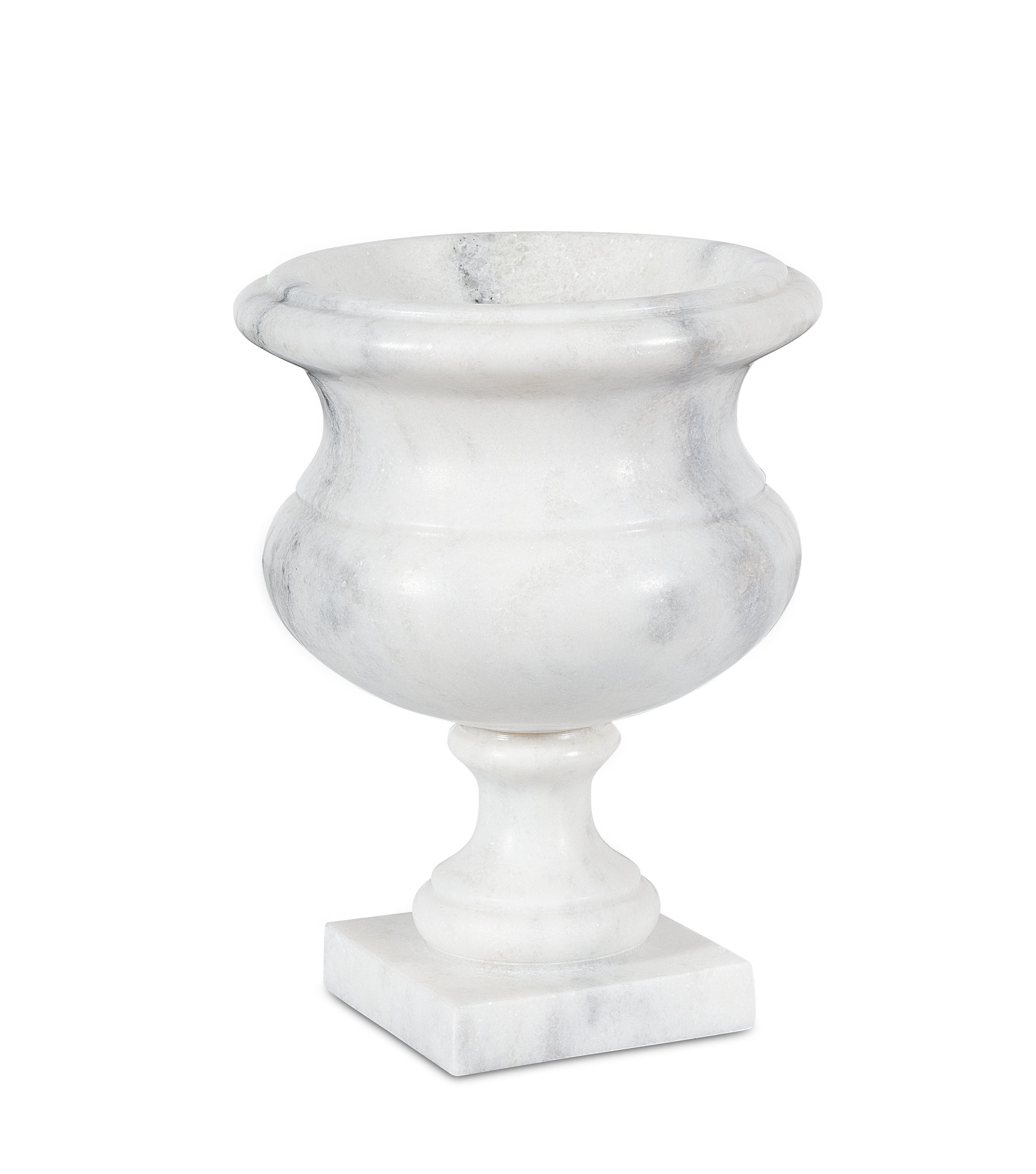 Maitland-Smith Ambaji Vase in White