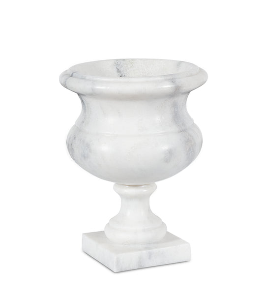 Maitland-Smith Ambaji Vase in White