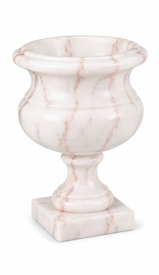 Maitland-Smith Michaelangelo Vase in White