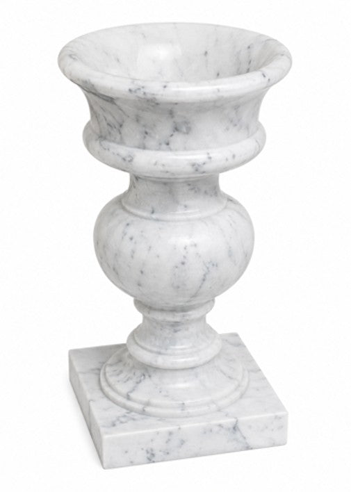 Maitland-Smith Ambaji Vase in White