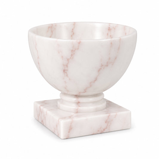 Maitland-Smith Michaelangelo Vase in White