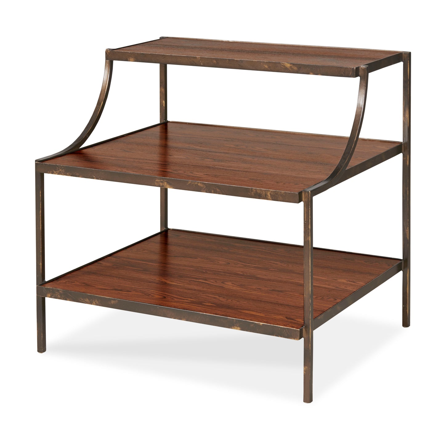 Maitland-Smith Julian Side Table in Brown