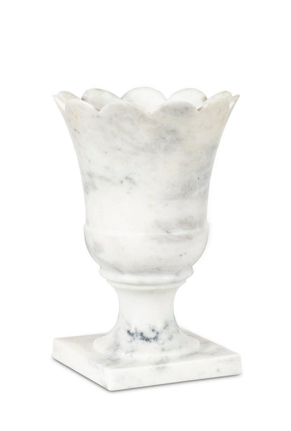 Maitland-Smith Ambaji Vase in White