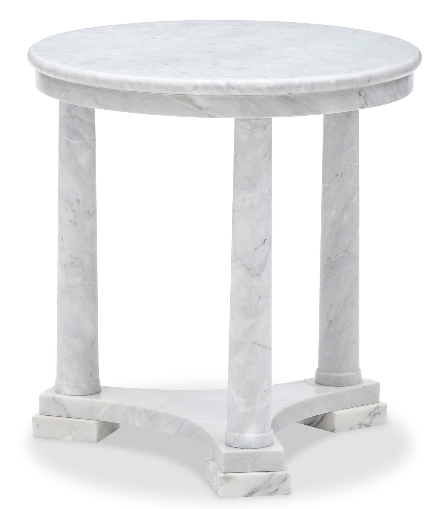 Maitland-Smith Neoclassic Marble Side Table