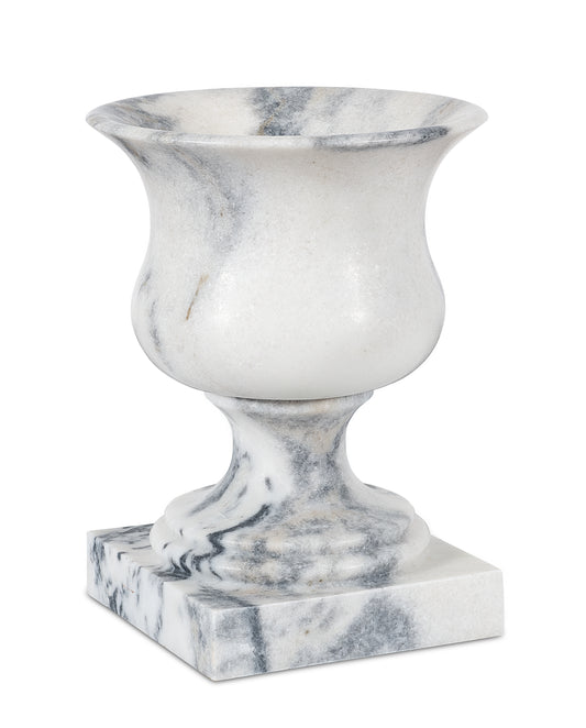 Maitland-Smith Ambaji Vase in White